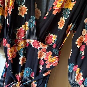 Farm Rio for Anthropologie Floral cottagecore maxi dress